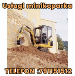 Witam ,świadczę wszelkiego rodzaju usługi minikoparka między